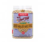 OLD FASHIONED ROLLED OATS - PURE WHEAT FREE & ORGANIC 907g By Bobs Red Mill