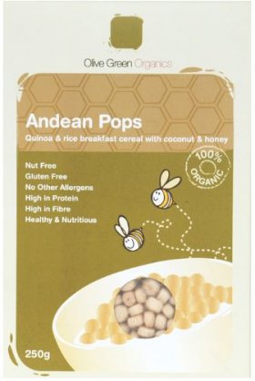 ANDEAN POPS COCONUT AND HONEY
