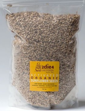 ACTIVATED ORGANIC SUNFLOWER SEEDS