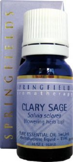 CLARY SAGE ESSENTIAL OIL 11ML By Springfields