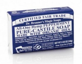 ALL-ONE HEMP PEPPERMINT PURE CASTILE SOAP