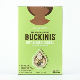 RAW ORGANIC ACTIVATED BUCKINIS NUT & SEED CEREAL
