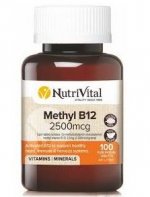 NUTRIVITAL METHYL B12 2500MCG