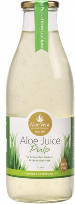 Aloe Vera Australia Aloe Vera Juice With Pulp 1Ltr