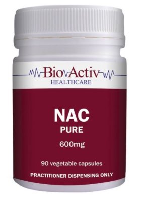 BioActiv NAC Pure 600mg Capsules