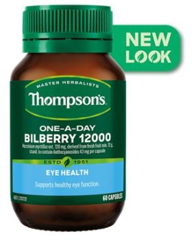Thompsons One-a-day Bilberry 12000mg 60c