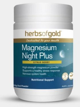 Magnesium Night Plus By Herbs of Gold 150g