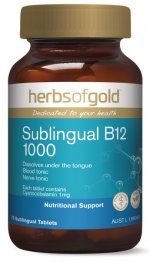 HERBS OF GOLD ACTIVATED B12