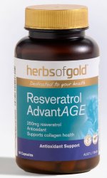 RESVERATROL ADVANTAGE By Herbs Of Gold