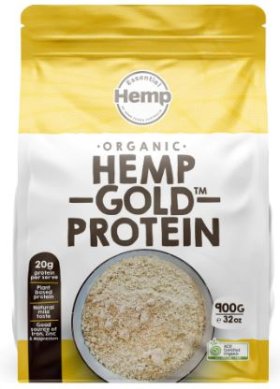 HEMP FOODS AUSTRALIA ORGANIC HEMP PROTEIN POWDER GOLD 900g