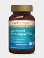 HERBS OF GOLD ACTIVATED SUBLINGUAL B12