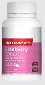 CRANBERRY 50,000 By NUTRA LIFE