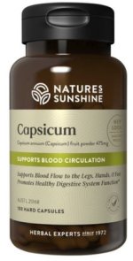 CAPSICUM 475mg BY NATURES SUNSHINE
