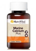MARINE CALCIUM PLUS By Nutri Vital 120caps