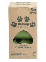 OH CRAP COMPOSTABLE DOG POOP BAGS