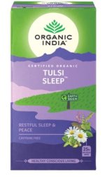 TULSI SLEEP BY ORGANIC INDIA 25 TEABAGS