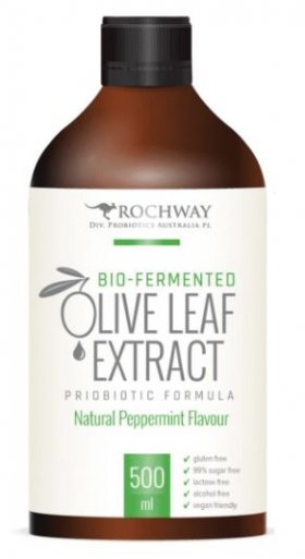 OLIVE LEAF EXTRACT PEPPERMINT FLAVOUR WITH MULTIPLY PLUS