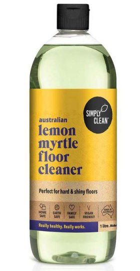 SIMPLY CLEAN LEMON MYRTLE FLOOR CLEANER CONCENTRATE 1 LITRE