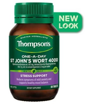 Thompsons One-a-day St John's Wort 4000mg 60tabs