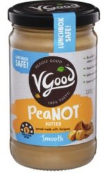 VGOOD PEANOT CHICKPEA BUTTER SMOOTH 310G
