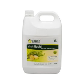 Abode Dish Liquid Concentrate Ginger and Lemongrass 5L
