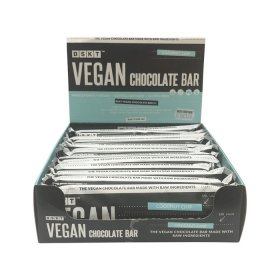 BSKT Vegan Chocolate Bar Coconut Chip 45g x 12 Bars