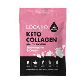 Locako Keto Collagen Strawberries and Cream 440g