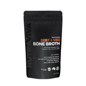 NutraViva NesProteins Bone Broth Beef Plus Veg 100g