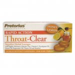 Pretorius Throat Clear Lozenges Honey Lemon 20pk